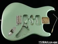 FENDER AMERICAN PROFESSIONAL II STRAT BODY & HARDWARE, ALDER, MYSTIC SURF GREEN