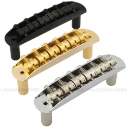 STEEL MUSTANG BRIDGE W/ LARGE SADDLES FITS FENDER JAGUAR, JAZZMASTER GUITAR 52MM