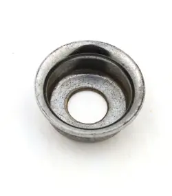 RELIC AGED CHROME JACK PLATE CUP FOR FENDER TELECASTER TELE (MISSING CLIP)