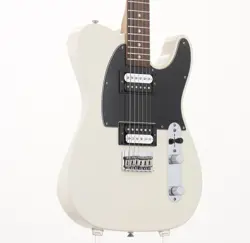 USED FENDER STANDARD TELECASTER HH PAU FERRO FINGERBOARD WHITE FREE SHIPPING