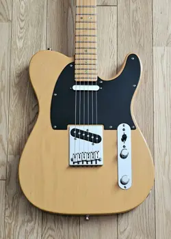 USED FENDER AMERICAN DELUXE TELECASTER ELECTRIC GUITAR, TL STYLE FREE SHIPPING