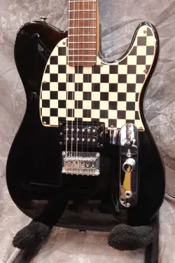 USED SQUIER BY FENDER AVRIL LAVIGNE TELECASTER ELECTRIC GUITAR TL FREE SHIPPING