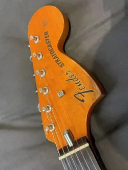 2PCS FENDER STRATOCASTER WATERSLIDE TRANSFER GUITAR NECK HEADSTOCK DECAL STICKER