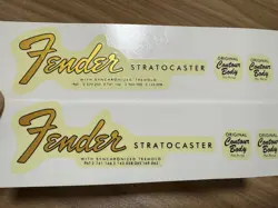 FENDER GUITAR STRATOCASTER