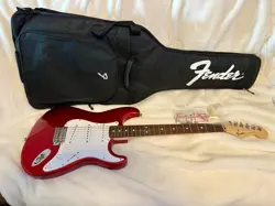 FENDER JAPAN STRATOCASTER (ST-STD) CANDY APPLE RED MIJ, 2011