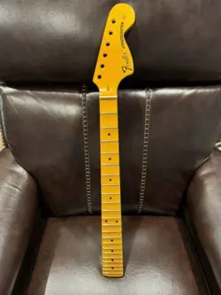 MAPLE CLEAR GLOSS FINISH GUITAR NECK SCALLOPED FITS FENDER CUSTOM SHOP STRAT