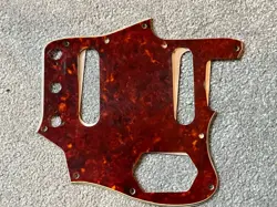 1963 FENDER JAGUAR GUITAR PICKGUARD TORTOISE