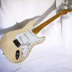 FENDER JAPAN ST57 STRATOCASTER GUITAR - SOFT CASE, USED, MODIFICATIONS