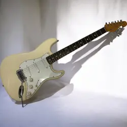 BILL LAURENCE EX-LIGHT FENDER AMERICAN STANDARD BODY 3 HUMBUCKER GUITAR - USED