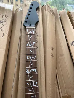 22 FRETS ST ELECTRIC GUITAR NECK ROSEWOOD FRETBOARD VINE INLAY FOR FENDER STRAT