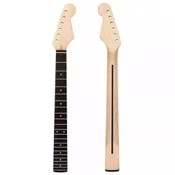 STAINLESS 22 FRET ELECTRIC GUITAR NECK CANADA ROSEWOOD FRETBOARD FOR FENDER ST