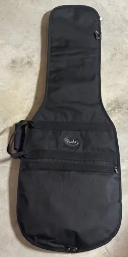 FENDER® DELUXE PADDED ELECTRIC GUITAR CARRY CASE GIG BAG EXCELLENT CONDITION