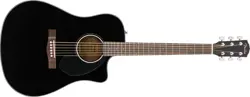 FENDER CD-60SCE DREADNOUGHT BLACK