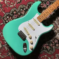FENDER VINTERA 50S STRATOCASTER SEAFOAM GREEN ELECTRIC GUITAR F/S FROM JAPAN