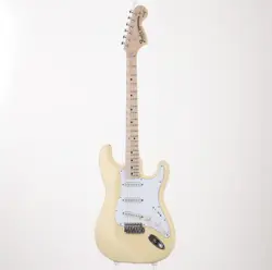 ELECTRIC GUITAR USED FENDER MADE IN JAPAN YNGWIE MALMSTEEN STRAT VINTAGE WHITE