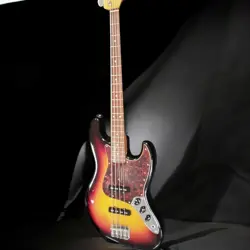 FENDER JAPAN JB62-66 ELECTRIC BASS 3T SUNBURST - USED