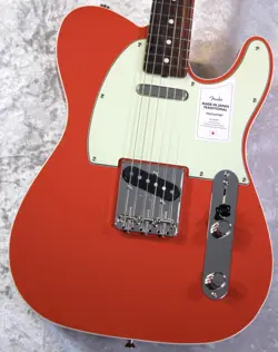 FENDER MADE IN JAPAN TRADITIONAL '60S TELECASTER CUSTOM FIESTA RED #GG8JY