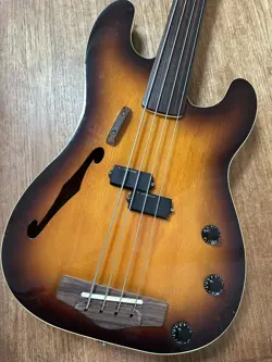 FRETLESS SEMI-HOLLOW