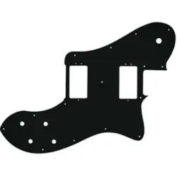 FENDER AMERICAN PROFESSIONAL DELUXE SHAWBUCKER TELECASTER BLACK ACRYLIC