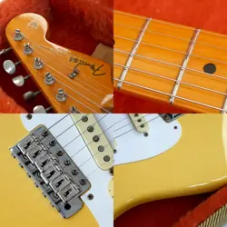 ELECTRIC GUITAR FENDER USA 1957 VINTAGE STRATOCASTER HARD CASE 6 STRING USED