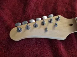 LEFT HANDED MAPLE STRAT STRATOCASTER GUITAR NECK 21 FRETS FITS FENDER / SQUIER