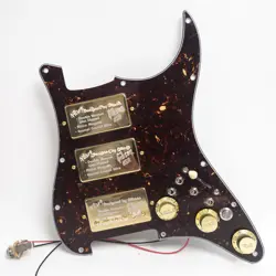 FOR FENDER GUITAR PREWIRED LOADED PICKGUARD COIL SPLITTING ALNICO 5 GUITAR PARTS