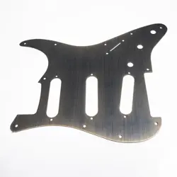 SSS GUITAR PICKGUARD ALUMINUM SCRATCH PLATE 11 HOLES FOR FENDER STRAT GUITAR