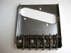 VINTAGE USA FENDER TELECASTER GUITAR TAILPIECE BRIDGE PART FOR PROJECT