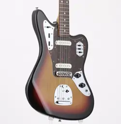 USED FENDER JAPAN JG66-85 3 TONE SUNBURST ELECTRIC GUITAR JG TYPE FREE SHIPPING