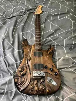 CUSTOM SHOP LUTHIER MASTERBUILT STRATOCASTER HH EMG 81 85 CARVED FENDER GIG BAG 