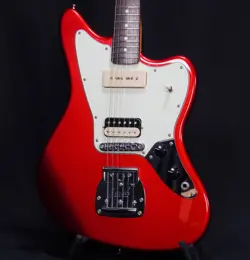 FENDER JEAN-KEN JOHNNY JAGUAR CANDY APPLE RED 2022 USED ALDER BODY W/SOFT CASE