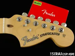  FENDER AMERICAN PERFORMER STRATOCASTER NECK W/ TUNERS, USA STRAT MN MAPLE