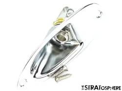 FENDER AMERICAN PERFORMER STRATOCASTER STRAT, OUTPUT JACK & PLATE, CHROME USA!