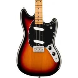 FENDER PLAYER II MUSTANG ELECTRIC GUITAR, MAPLE FINGERBOARD, 3-COLOR SUNBURST