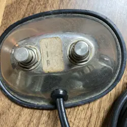 VINTAGE FENDER 2-BUTTON VINTAGE STYLE FOOTSWITCH WITH RCA JACKS