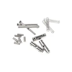 NEW FENDER PURE VINTAGE '58 TELECASTER SADDLE KIT - NICKEL