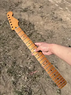 FENDER  S S 22FRETS ST ROASTED MAPLE MATTE FINISH ELECTRIC GUITAR NECK