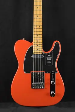 FENDER PLAYER II TELECASTER CORAL RED MAPLE FINGERBOARD
