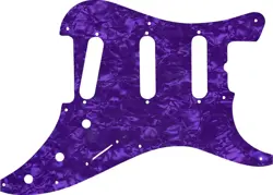 WD CUSTOM PICKGUARD FOR FENDER 1983 BULLET S-3 #28PRL LIGHT PURPLE PEARL