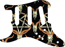 WD CUSTOM PICKGUARD FOR LEFT HAND FENDER STRATOCASTER ELITE #GOC01 OCCULT GOA...