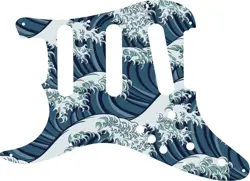 WD CUSTOM PICKGUARD FOR LEFT HAND FENDER STRATOCASTER ELITE #GT02 JAPANESE WA...