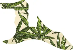 WD CUSTOM PICKGUARD FOR LEFT HAND FENDER ROSCOE BECK SIGNATURE JAZZ BASS #GC0...