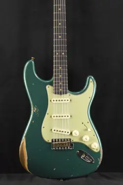 FENDER LIMITED EDITION 1964 L-SERIES STRATOCASTER HEAVY RELIC AGED SHERWOOD