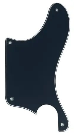 NEW 3 PLY BLACK PICKGUARD FOR FIT FENDER TELE CABALLO TONO LIGERO NO PICKUP