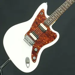 USED SQUIER BY FENDER VINTAGE MODIFIED JAGUAR HH ELECTRIC GUITAR FREE SHIPPING