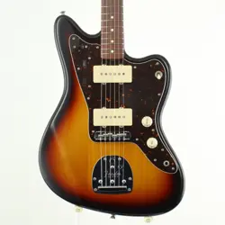 FENDER JAPANÂ JM66 3-TONE SUNBURST W/HARD CASE USED