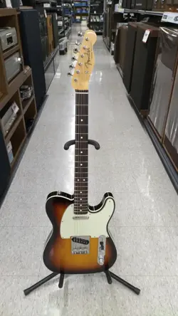 FENDER HERITAGE 60S TELECASTER CUSTOM SUNBURST ELECTRIC GUITAR W/GIG BAG USED