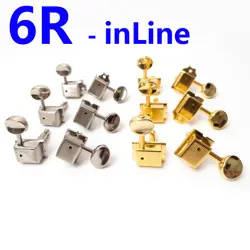 FOR FENDER 6 INLINE VINTAGE GUITAR TUNING PEGS 6R GUITAR TUNERS MACHINE HEADS