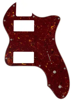 FOR FITS FENDER TELECASTER 72 THINLINE PAF STYLE GUITAR PICKGUARD RED TORTOISE