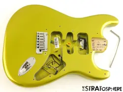 FENDER AMERICAN ULTRA II STRATOCASTER STRAT BODY & HARDWARE USA SOLAR FLARE